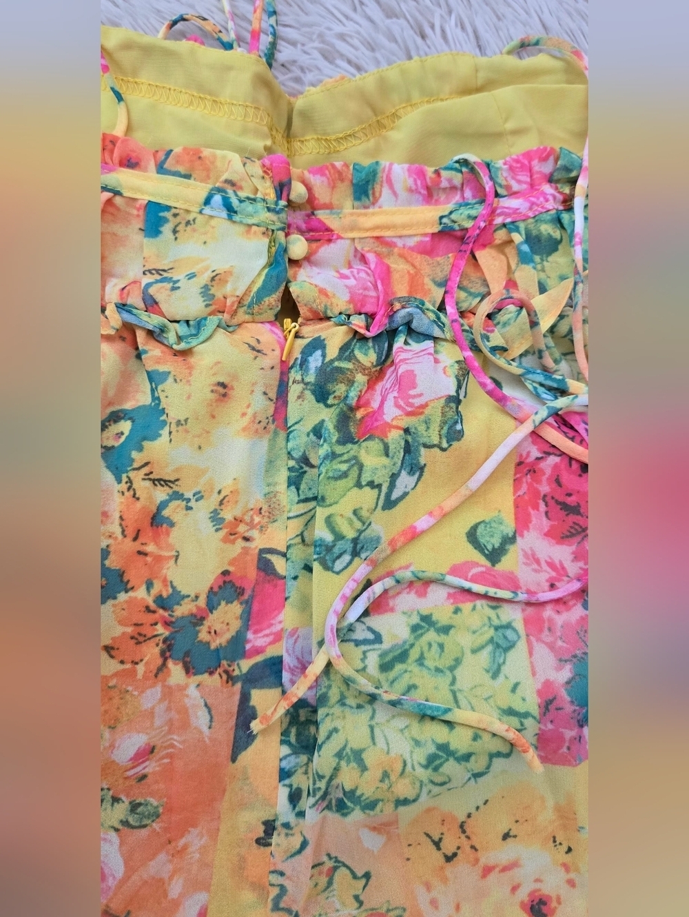 Cottagecore Babydoll Dress #1266 - Picture 4 of 16